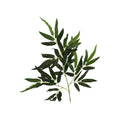 Decorative artificial bamboo leaves