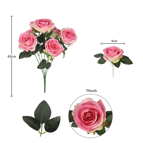 Silk Artificial Rose Flowers