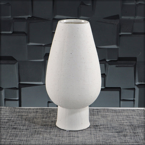 Minimalist ceramic vase for contemporary interiors