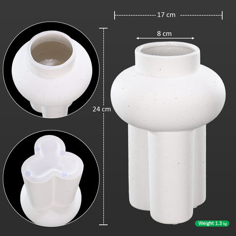 High Footed Design Ceramic Vase