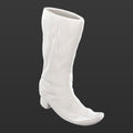 Decorative boots shaped ceramic vase for fresh flowers