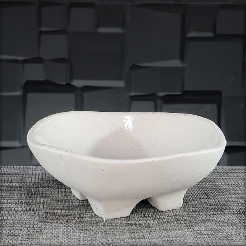 Decorative bowl shaped vase for contemporary interiors