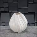 Large white vase for contemporary home styling