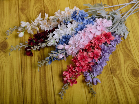 Artificial Delphinium Flowers