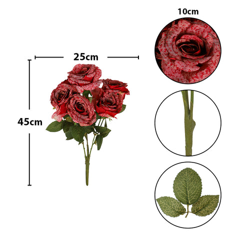 Artificial Silk Rose Flowers