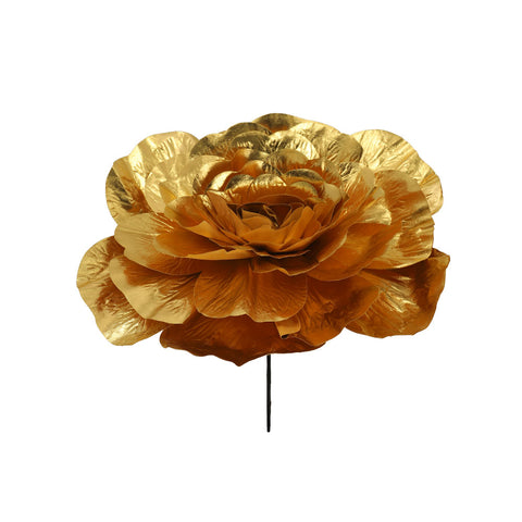 Decoration Paper Flower Wall Gold-PE