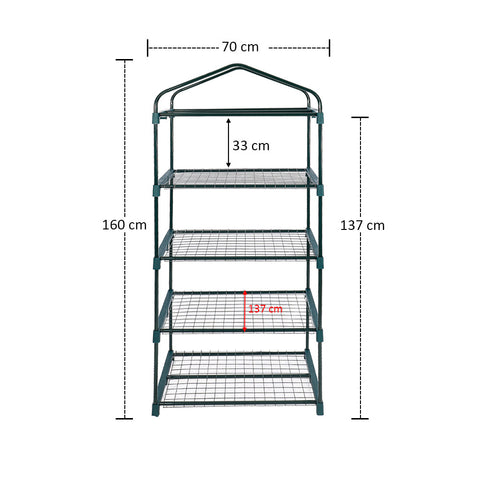 Steel frame greenhouse providing ideal conditions for seedling nursery