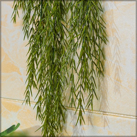 Faux weeping willow tree