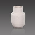 White ceramic flower vase