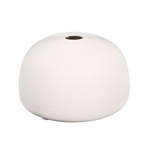 White classic ceramic vase for modern home decor