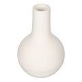 Large ceramic white vase for living room styling