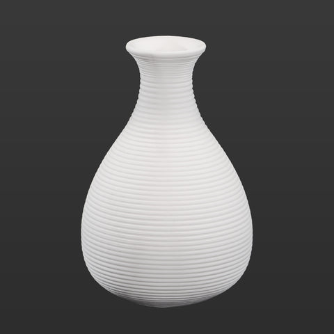 Small Sizes White Ceramic Vase