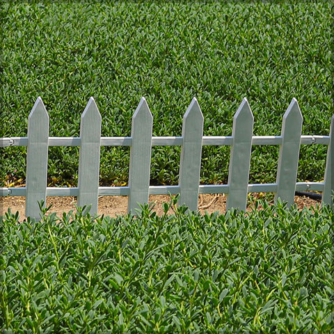 Plastic garden fence panels offering a durable and stylish outdoor solution