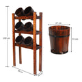 Flower Pot Stand Wood