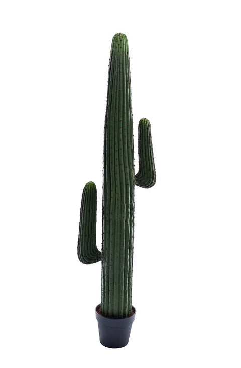 Nearly Natural Tall Artificial Cactus Plant With Plastic Pot