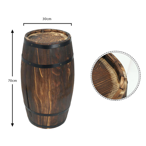 Wooden Decorative Barrel