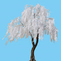 Artificial white willow plant tree for home decor