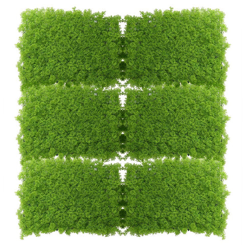 Artificial Shrubs Greenery Panels Yellow Green-G40x60-MOSS