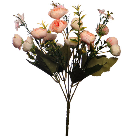 Mini Artificial Peony Flowers