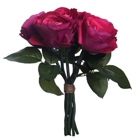 Artificial Real Touch Bunch Rose