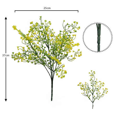 Pack Of Fake Greenery Plant Shrubs Bunches