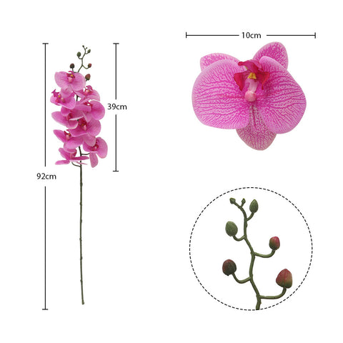 Artificial Orchid Flowers Purple-MST-556