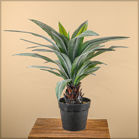 Lifelike artificial yucca plant for stylish interiors