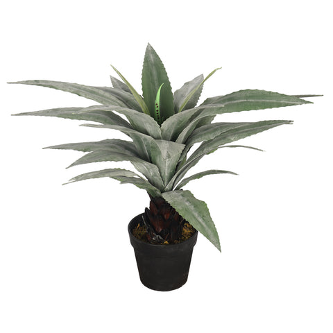 Artificial yucca plant for modern home styling