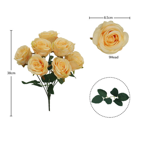 Artificial Silk Rose Flowers